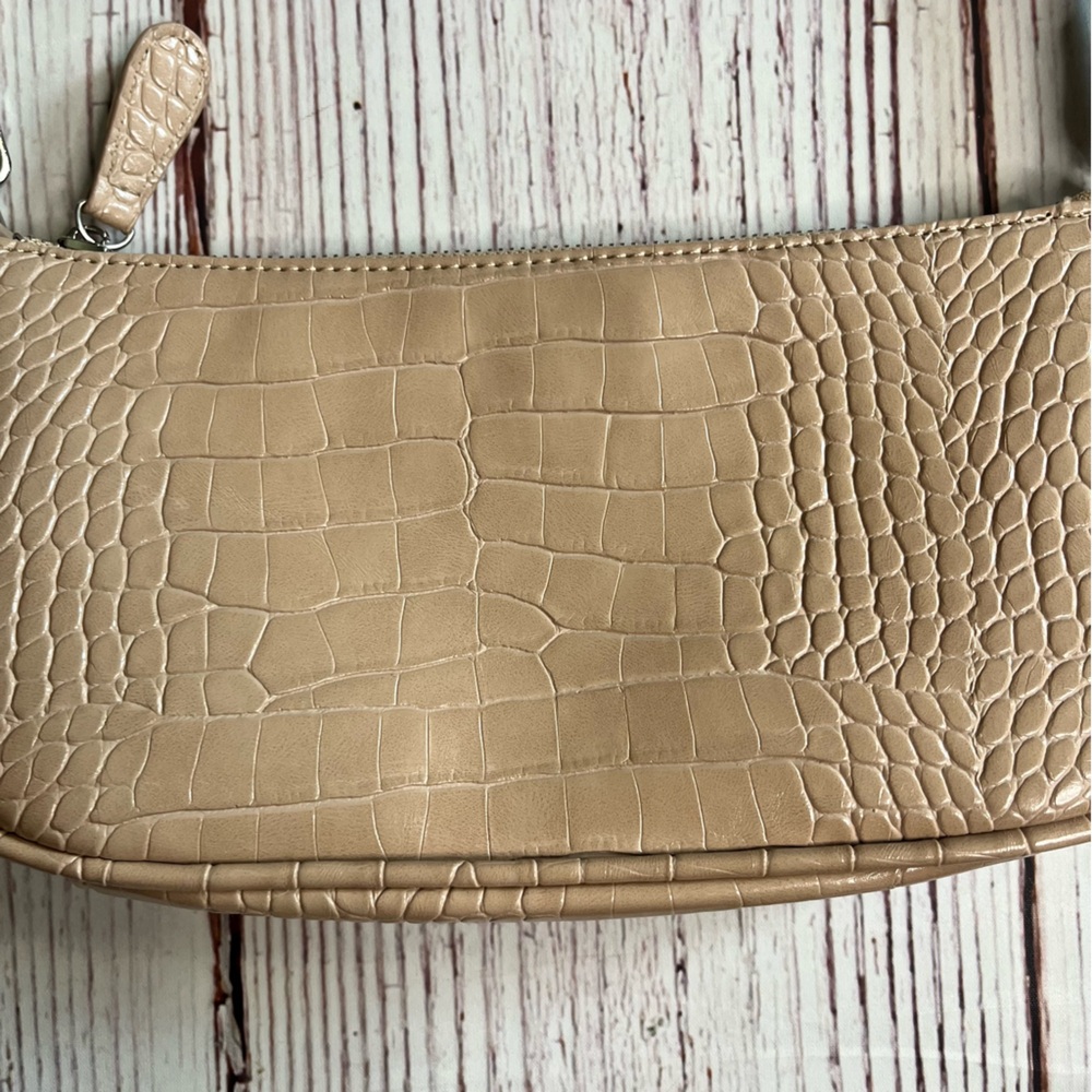 Crocodile Pattern Shoulder Bag - image 3